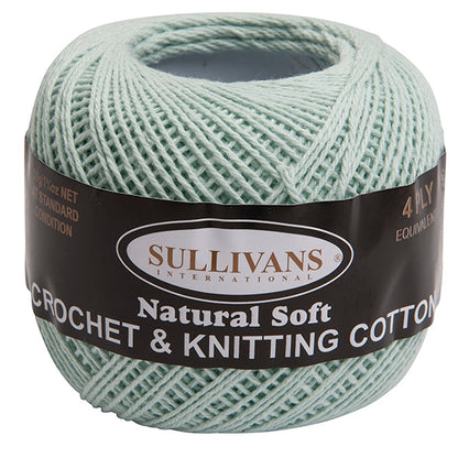 Sullivans Crochet & Knitting Yarn 4ply, 50g Cotton Yarn