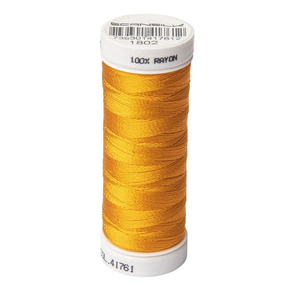 Scansilk 40 Embroidery Thread 225m, 1802 Tangerine