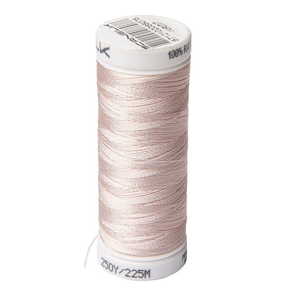 Scansilk 40 Embroidery Thread 225m, 1807 Baby Pink