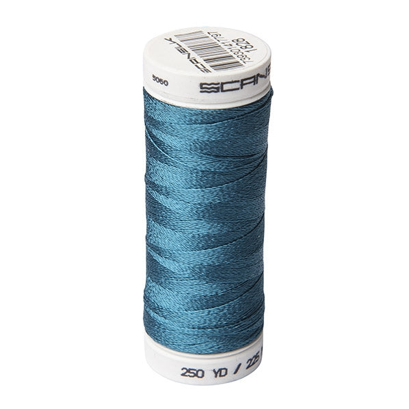 Scansilk 40 Embroidery Thread 225m, 1828 Jade Green