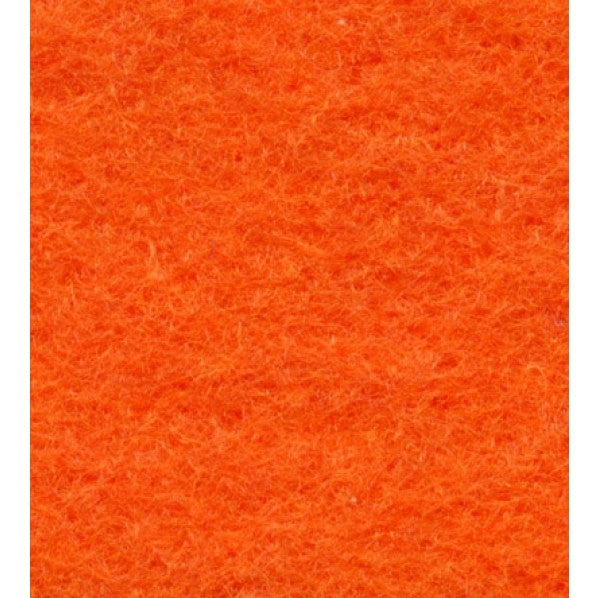 Craft Felt Sheet, Orange - 23 x 30cm - Sullivans