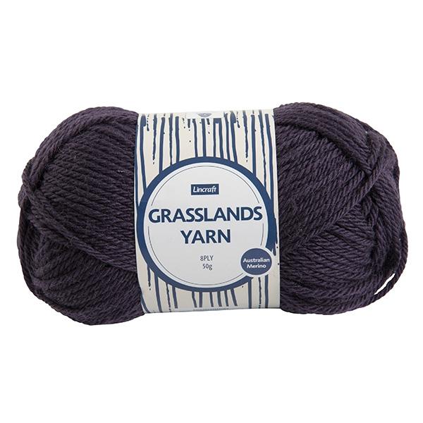 Lincraft Grasslands Crochet & Knitting Yarn 8ply, 50g Merino Wool Yarn