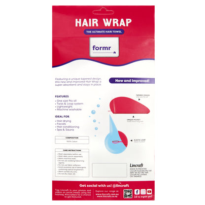 Formr 2pk Cotton Hair Wrap - Assorted