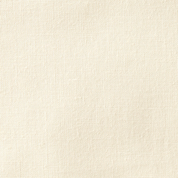 Homespun Plain Fabric, Ivory- Width 112cm