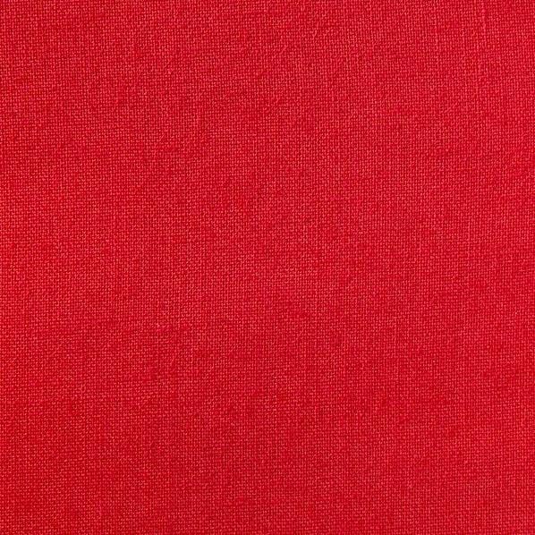 Homespun Plain Fabric, White- Width 112cm