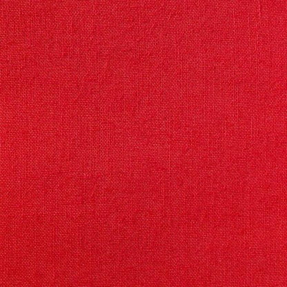 Homespun Plain Fabric, White- Width 112cm