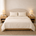Athena Microfibre Bed Sheet Set - Ivory | Super Soft & Easy Care