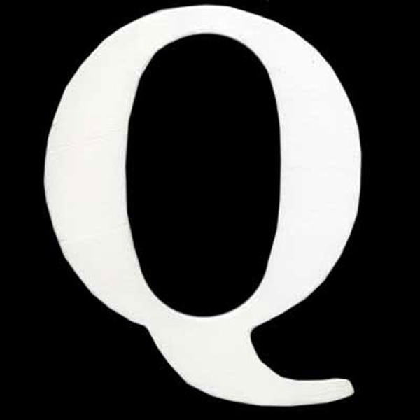 Sullivans Plywood Letter, Q- 120mm x 5mm