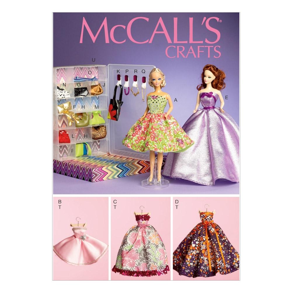 McCall's Pattern M6903 Clothes and Accessories For 11.5" (29cm) Doll, Display Boxes