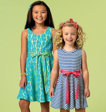 McCall's Pattern M6915 Chidren's/Girls' Dresses