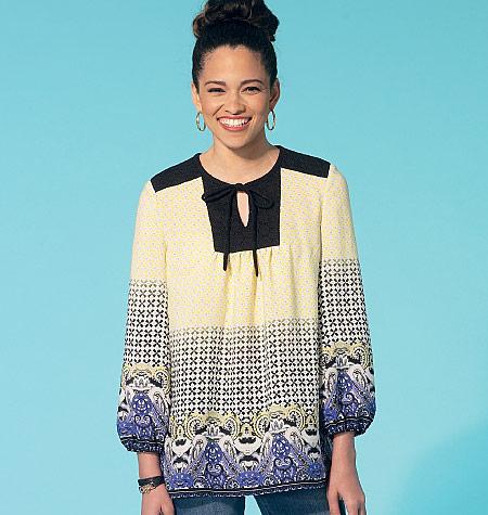 McCall's Pattern M7284 Misses' Tops