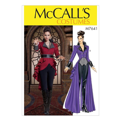 McCall's Pattern M7641 Misses' Jacket Costume with belt