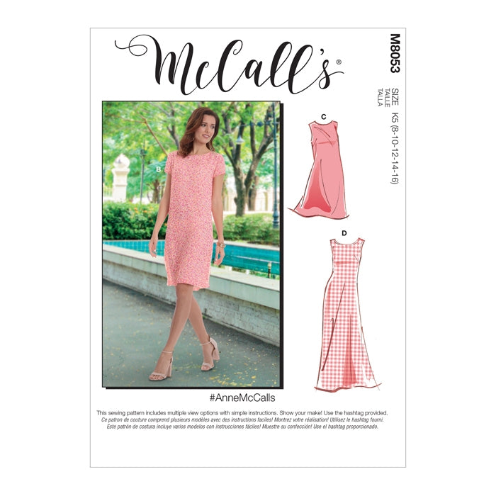 McCall's Pattern M8053 Y5 (18-20-22-24-26)