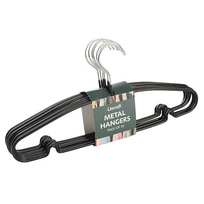 Metal Coat Hangers,  10pk