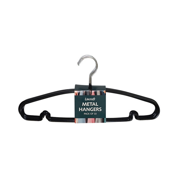 Metal Coat Hangers,  10pk