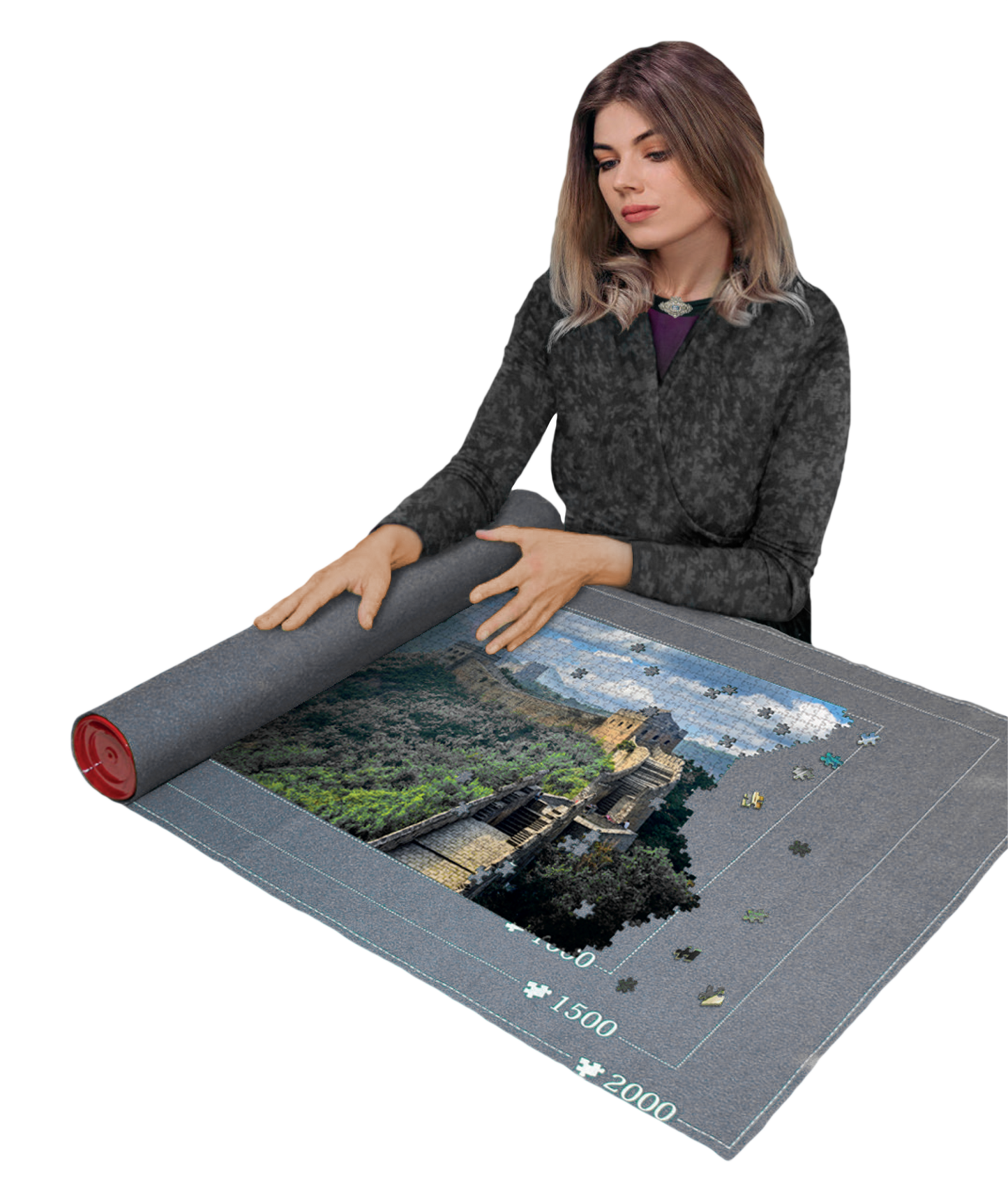 Makr Premium Puzzle Roll Mat- 107cm x 75cm