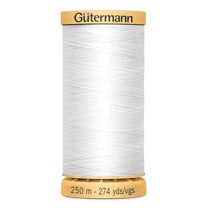 Gutermann Natural Cotton Thread, 250m