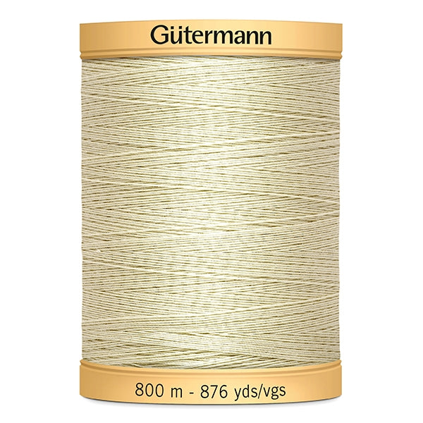 Gutermann Natural Cotton Thread, 800m