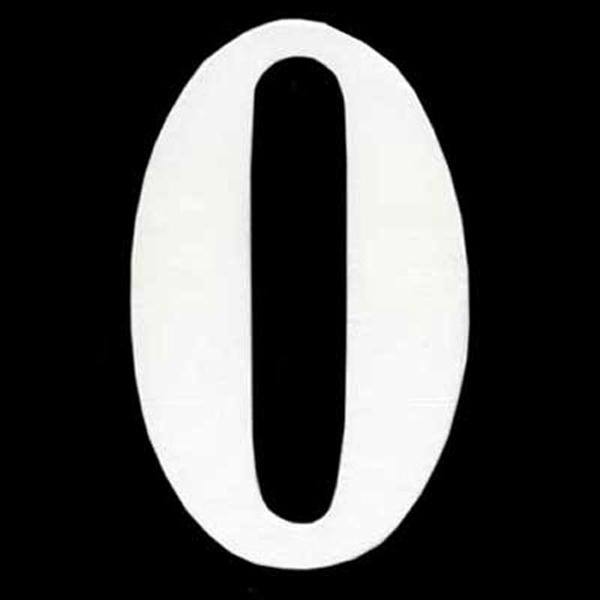 Sullivans Plywood Number, 0- 120mm x 5mm