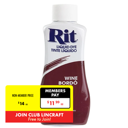 Rit Liquid Fabric Dye,  236ml