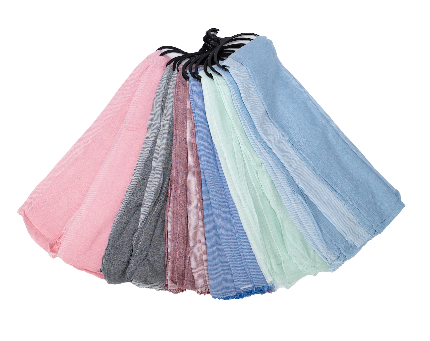 Two Colour Scarf, 80x200cm - Assorted