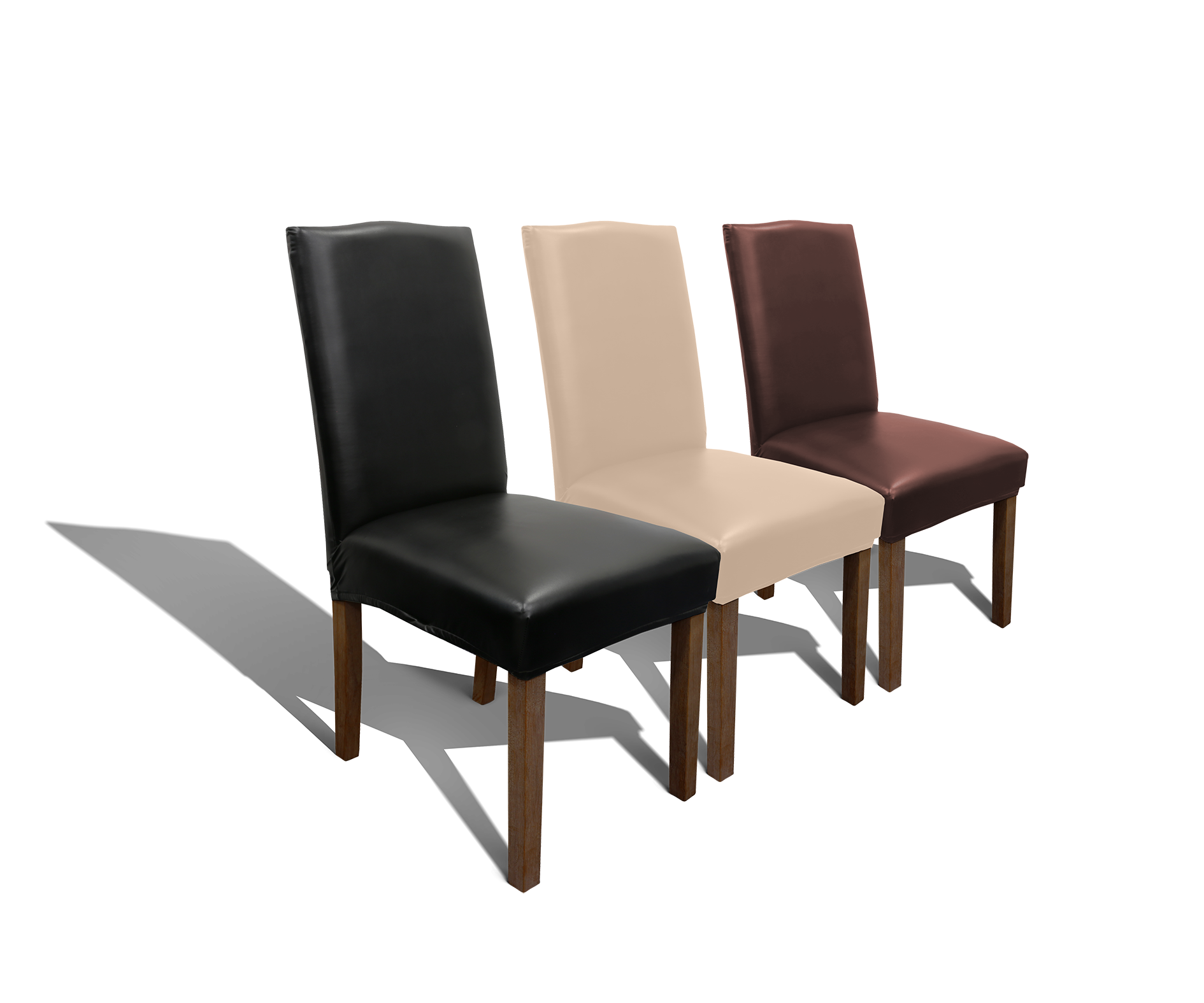 Mayfair & Bond Faux Leather Dining Chair Cover