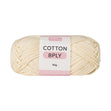 Makr Cotton Yarn 8ply, Cream- 50g Cotton Yarn