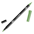 Tombow Dual Brush Pen, 158 Dark Olive