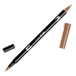 Tombow Dual Brush Pen, 977 Saddle Brown