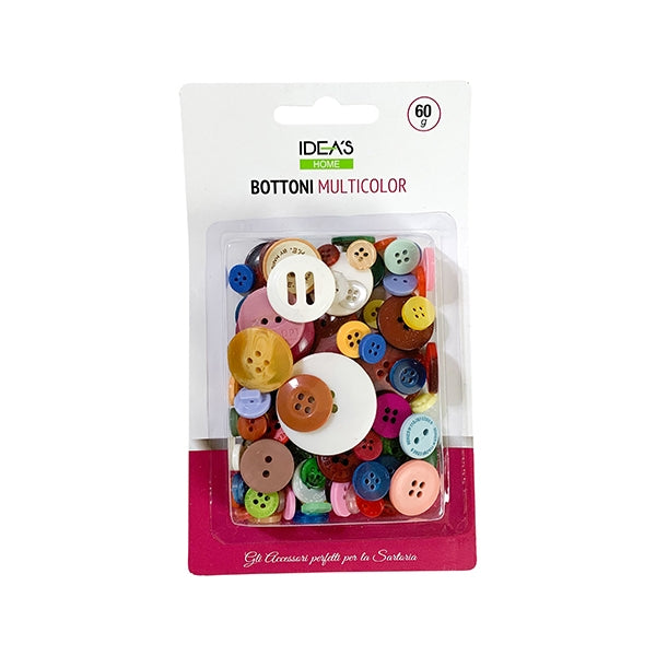 Idea's Home Button, Assorted Dark Colours- 60g