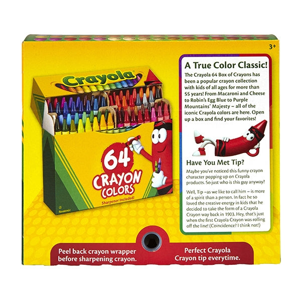 Crayola Crayon Box, 64pk