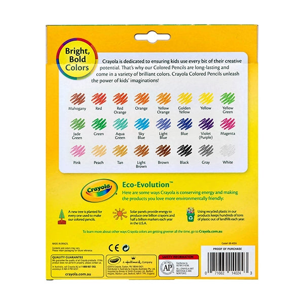 Crayola Colored Pencils- 24pk