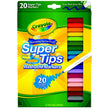 Crayola SuperTips Markers, 20pk