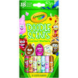 Crayola Doodle Scents Washable Scented Markers, 18pk