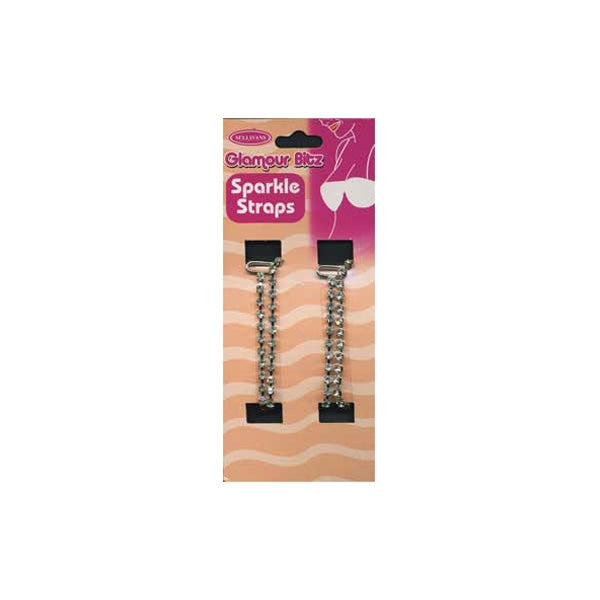 Sullivans Sparkle Straps, Silver- Small