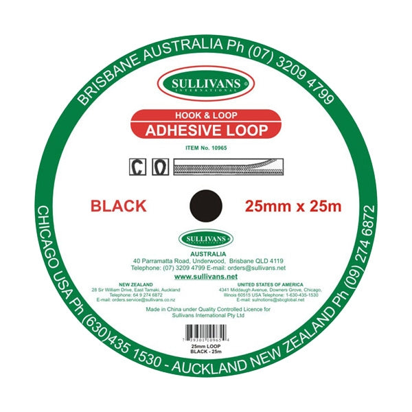 Sullivans Loop, Black- 25 mm