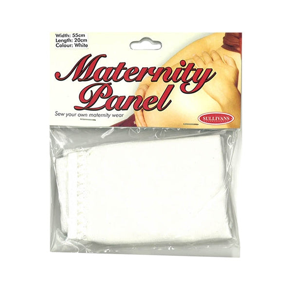 Sullivans Maternity Panel, White- 55 x 20 cm