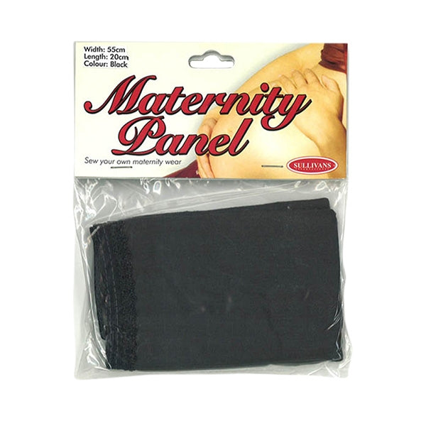 Sullivans Maternity Panel, Black- 55 x 20 cm