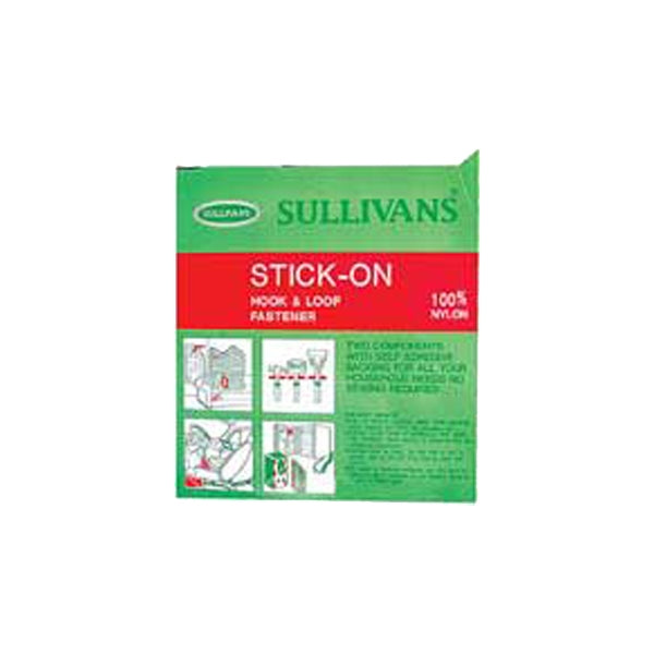 Sullivans Hook & Loop Stick-on, Beige- 20 mm