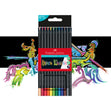 Faber Castell Black Edition Colour Pencils Assorted Pack 12