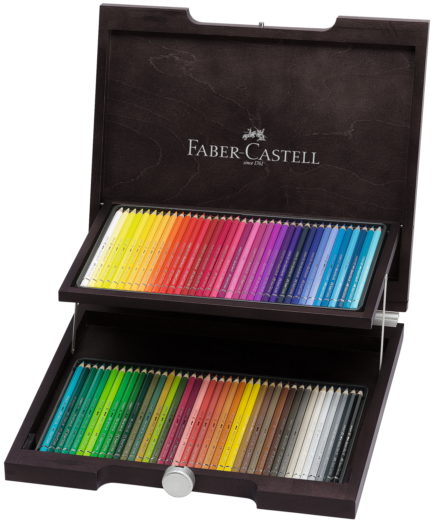 Faber Castell Albrecht Durer Artists Watercolour Pencils Assorted In Wooden Case Of 72