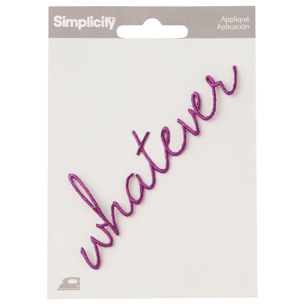 Simplicity Appliques, Embroidered Whatever – Lincraft