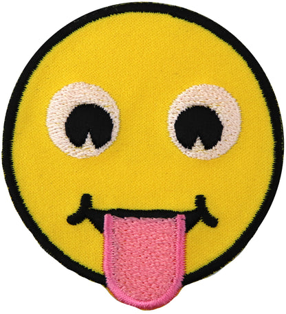 Simplicity Appliques, Tongue Out Smiley 