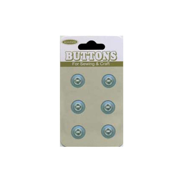 Sullivans Plastic Button, Pale Green- 10 mm