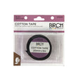 Birch Cotton Tape, Black- 20mm x 5m