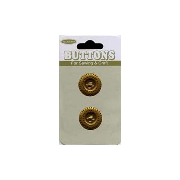 Sullivans Plastic Button, Bronze- 17 mm