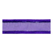 Sullivans Rayon Organza, Purple Silver Edge- 15mmx5m