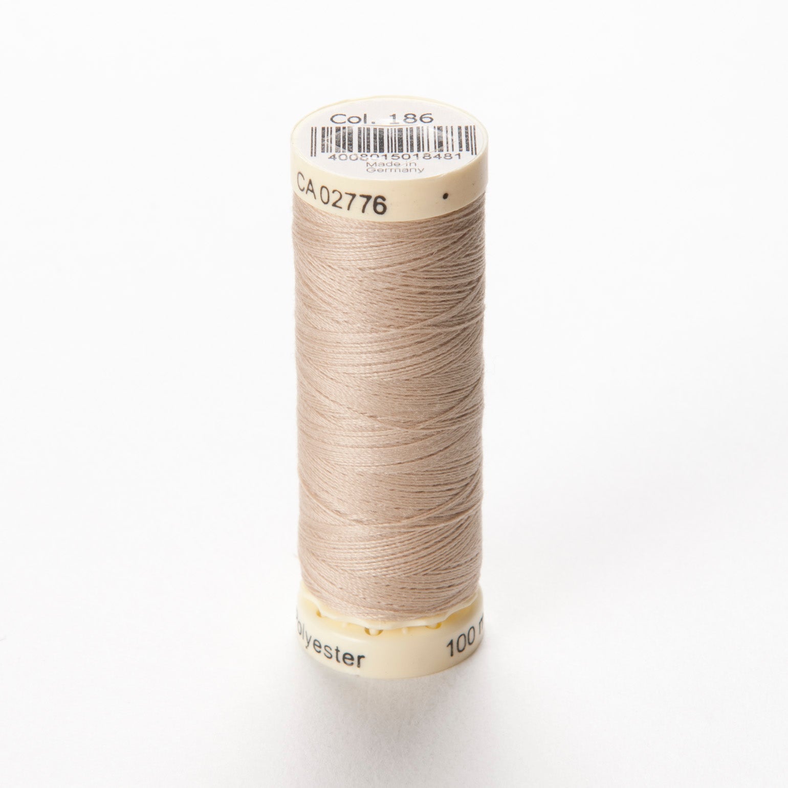 Gutermann Polyester Thread, Colour 186 - 100m