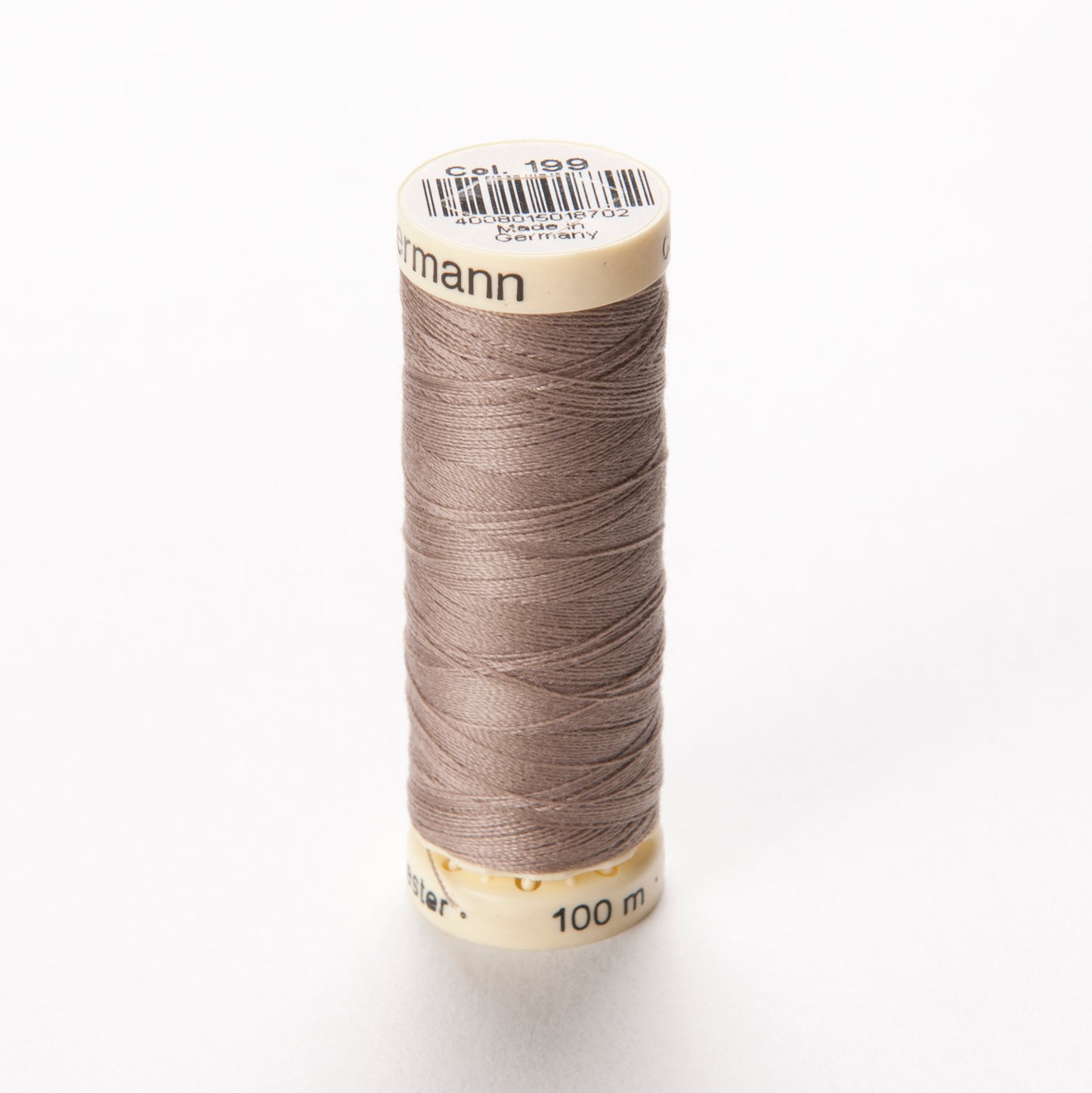 Gutermann Polyester Thread, Colour 199 - 100m