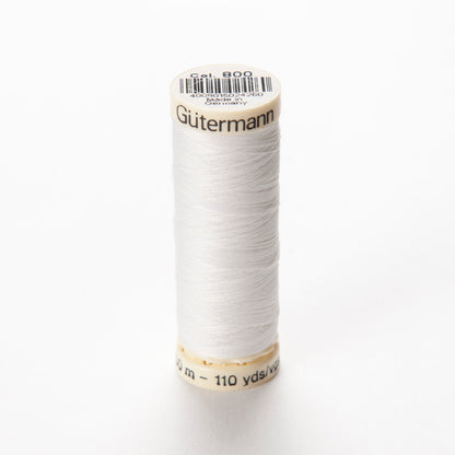 Gutermann Polyester Thread, Colour 800 - 100m